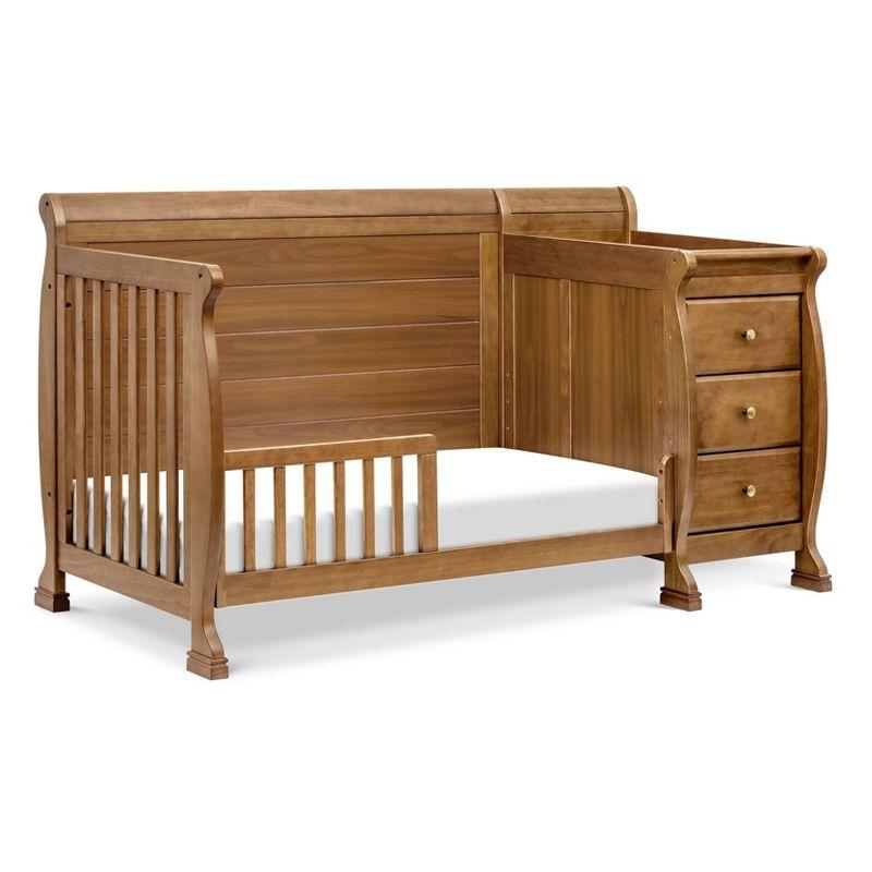 DaVinci Kalani 4-in-1 Convertible Crib & Changer - Chestnut