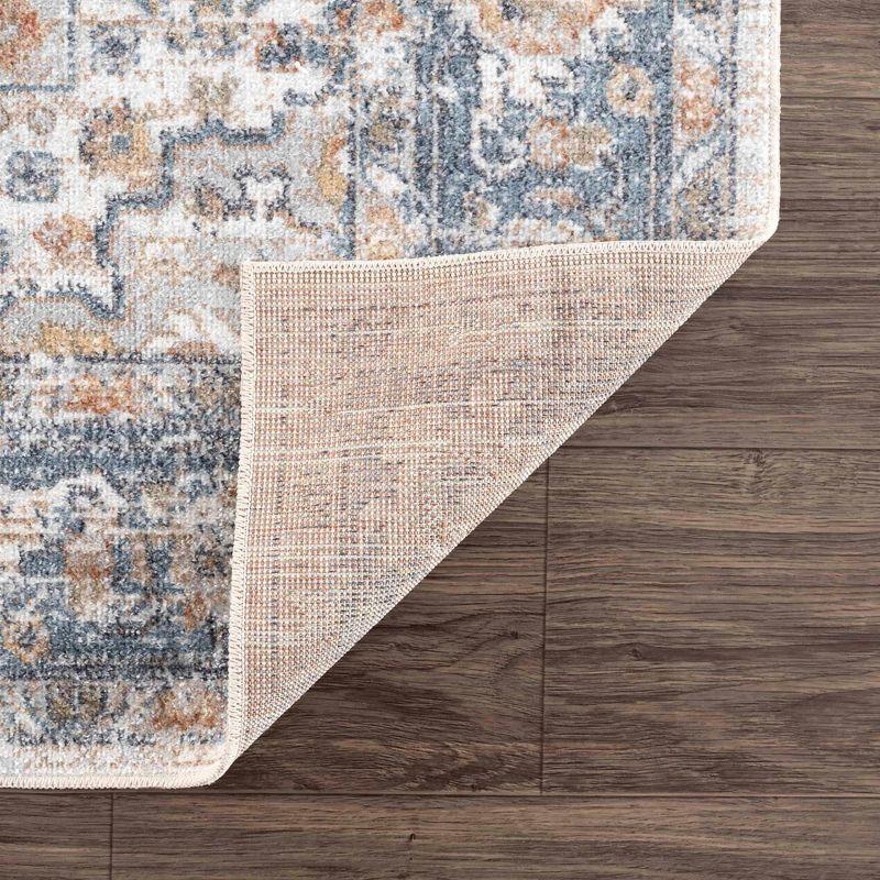 Hauteloom Ezri Cream Washable Area Rug