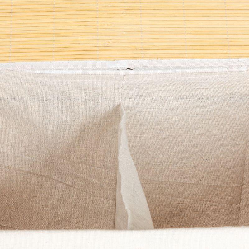 Household Essentials Grove Bamboo Laundry Hamper with Handles