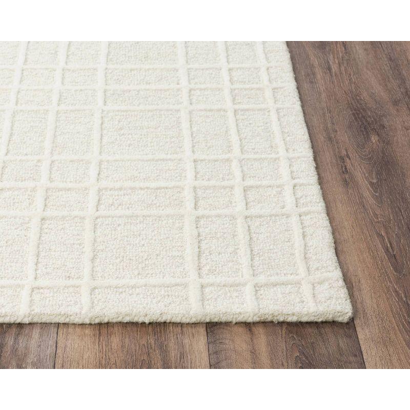 Alora Decor 7'9"x9'9" Lofton Rectangle Area Rug Ivory