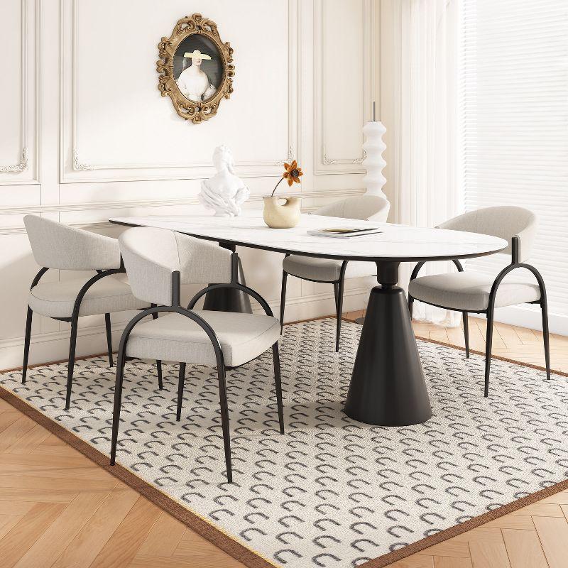 Christopher Knight Home Marvin Marvin Fabric Upholstered Dining Chairs (Set of 4)