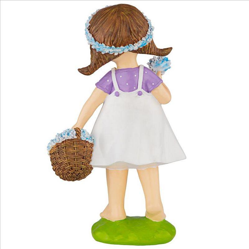 Juliette Bluebonnet Girl Garden Statue