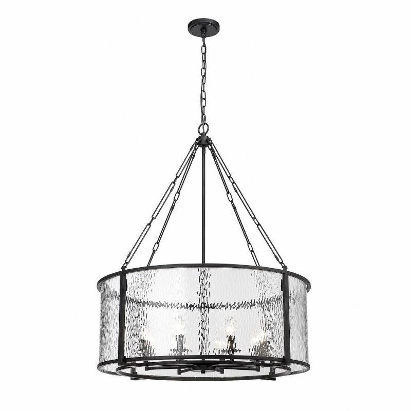 Z-Lite Barrington 8 - Light Chandelier in  Matte Black