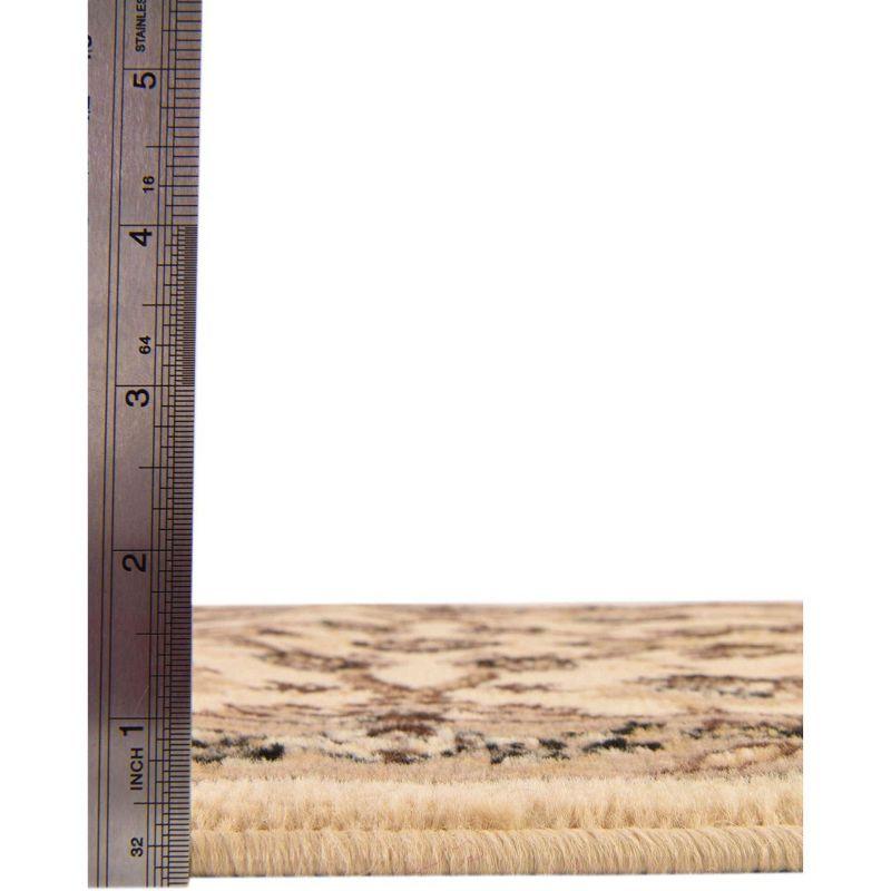 Unique Loom 5' 0 x 8' 0 Sialk Hill Washington Ivory Area Rug