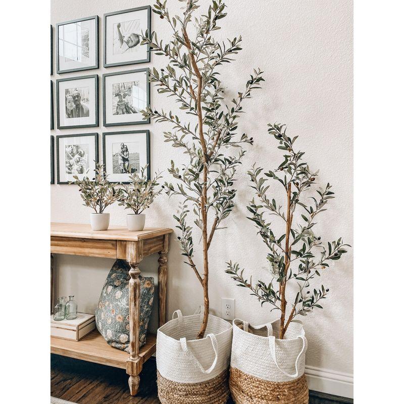 Nearly Natural 3.5-ft Olive Artificial Tree