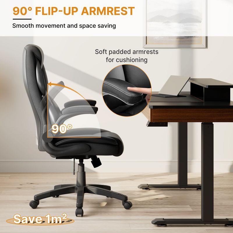 EUREKA ERGONOMIC Galene, Faux Leather Office Chair