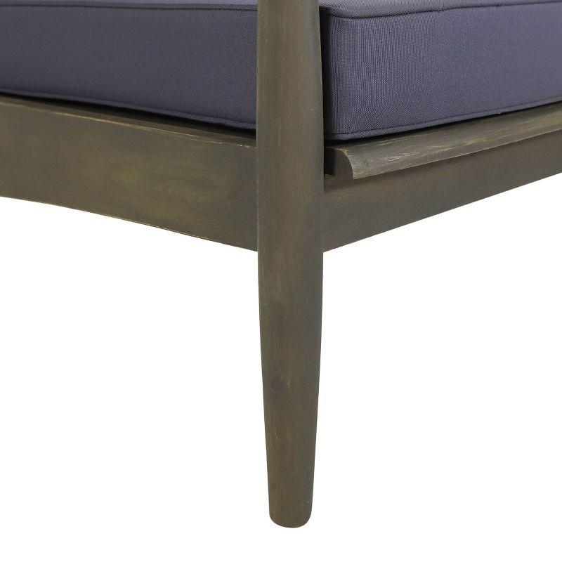 Rosecliff Heights James Outdoor Patio Chair with Cushions (Set of 2)