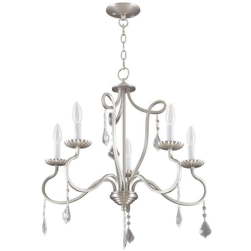 Livex Lighting Callisto 5 - Light Chandelier in  Brushed Nickel