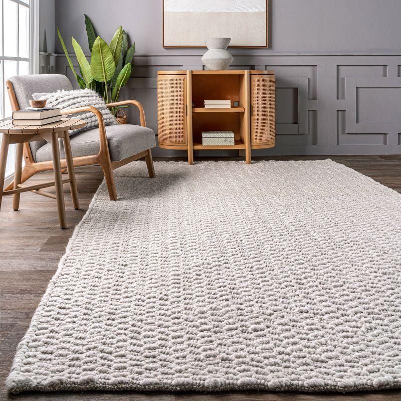 Nuloom Glendora Hand Woven Chevron Indoor Area Rug