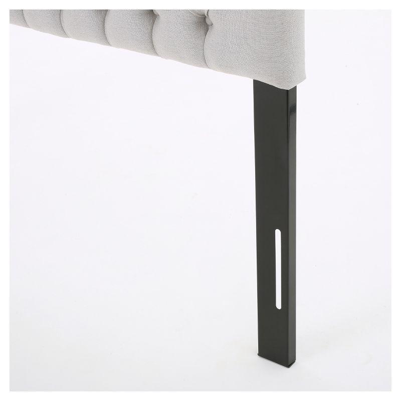 Bierman Upholstered Headboard - Light Gray - Full/Queen - Christopher Knight Home