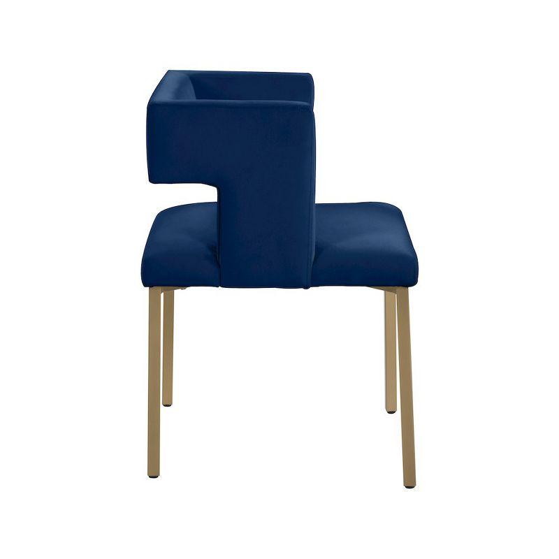 Inga 19'' H Velvet Upholstered Side Chair