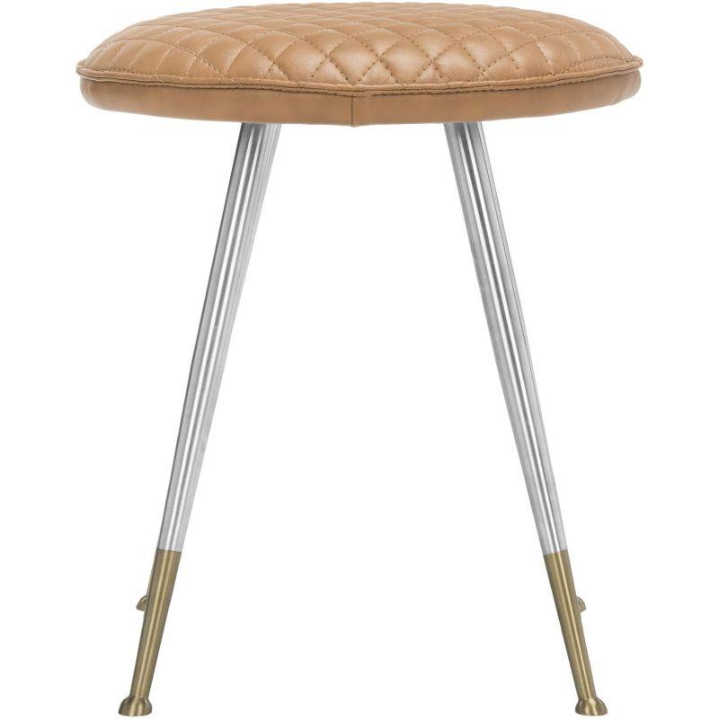 Brinley Stool - FOX1704 - Camel - Safavieh