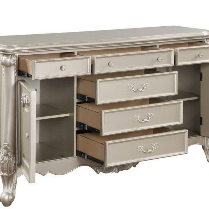 Acme Furniture 71" Bently Dresser Champagne Finish