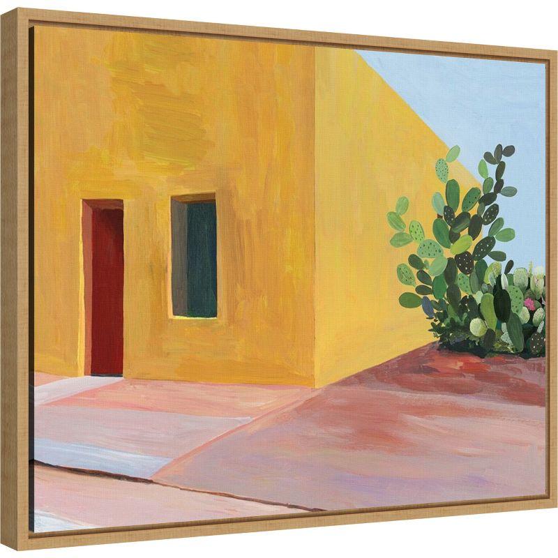 Amanti Art Tuscan Valley House II by Aimee Wilson Canvas Wall Art Print Framed 20 x 16-in.