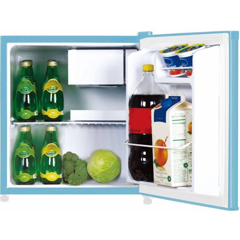 Frigidaire 1.6 cu ft Retro Fridge With Side Bottle Opener Blue