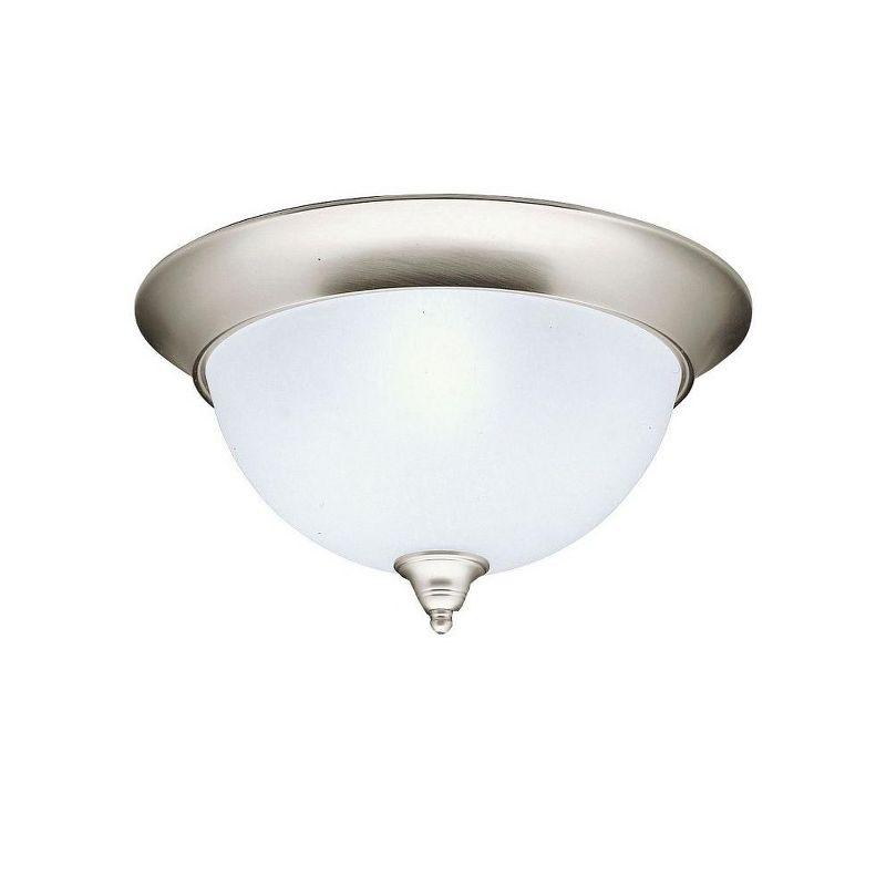 Kichler Lighting Dover 3 - Light Flush Mount in  Brushed Nickel