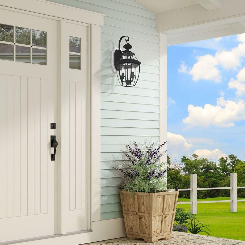 Livex Lighting Monterey 2 - Light Wall Light in  Black