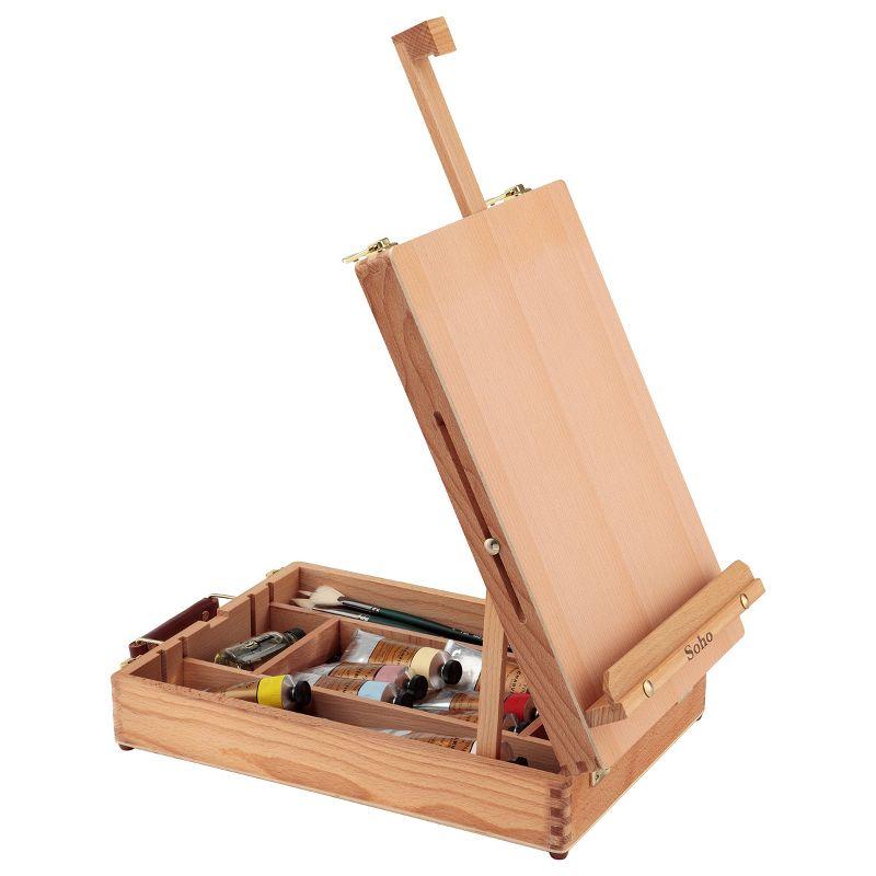 Creative Mark Table Easel and Sketch Box Oiled Beechwood