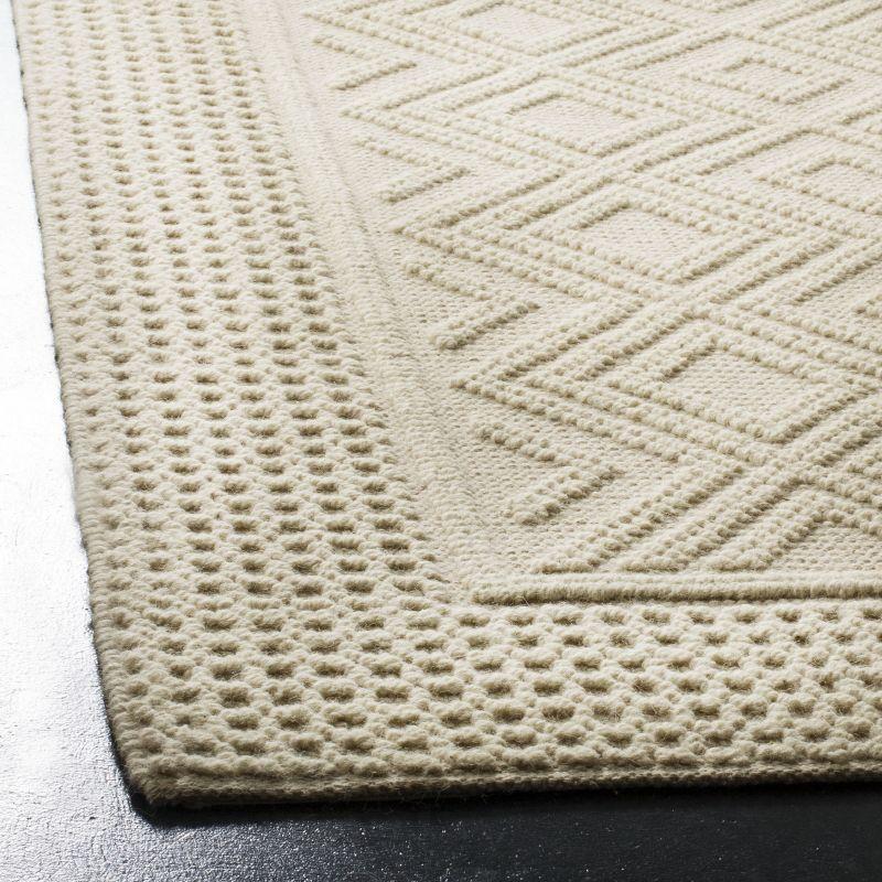 Vermont VRM212 Hand Woven Indoor Runner Rug - Ivory - 2'3"x14' - Safavieh