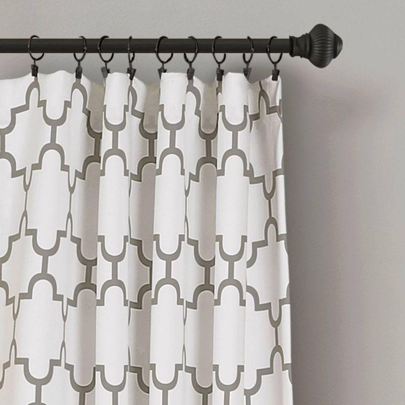 Lush Decor Polyester Room Darkening Curtain Pair (Set of 2)