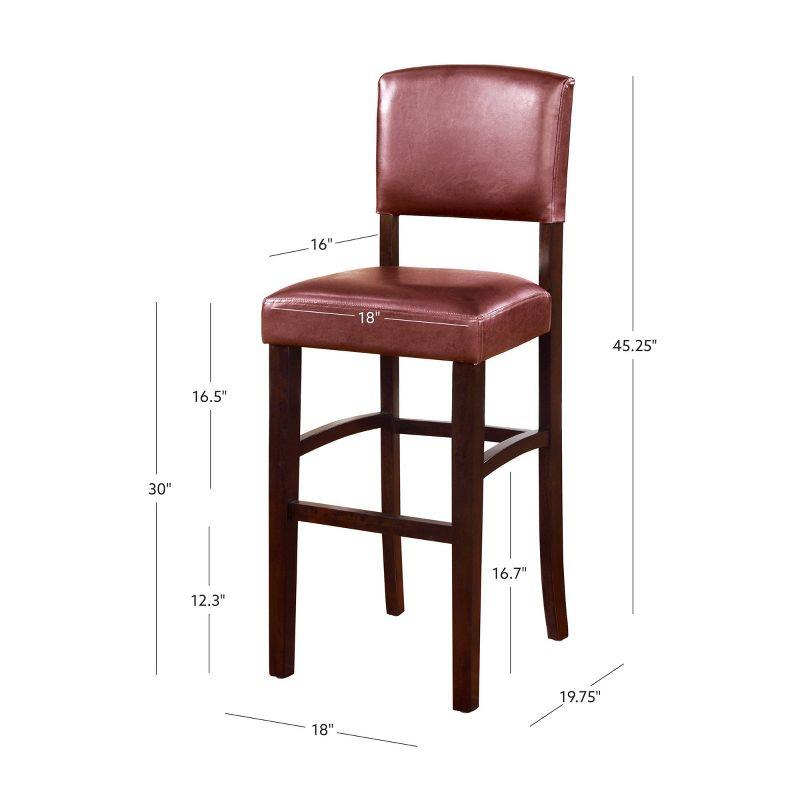 Monaco Upholstered Counter/Bar Stool