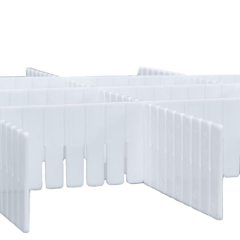 The Lakeside Collection 6-Pc. Adjustable Drawer Dividers Set - Large