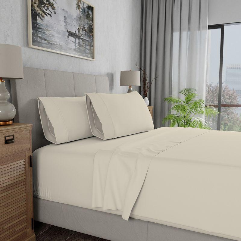 Color Sense 100% Cotton Ultra-Light Flat Sheet