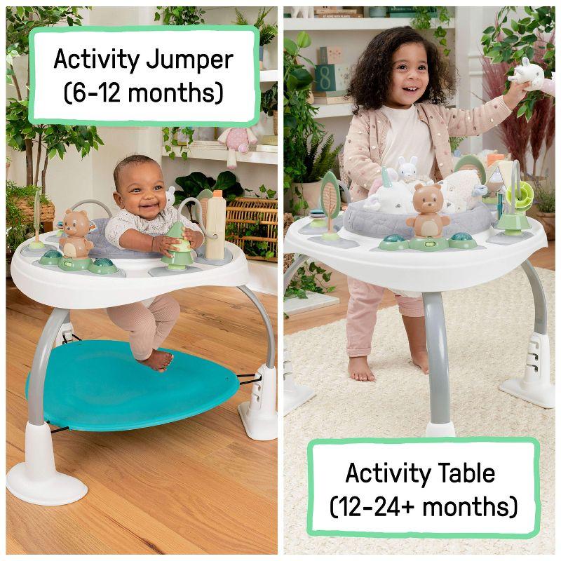 Ingenuity Spring & Sprout 2-in-1 Baby Activity Center - First Forest