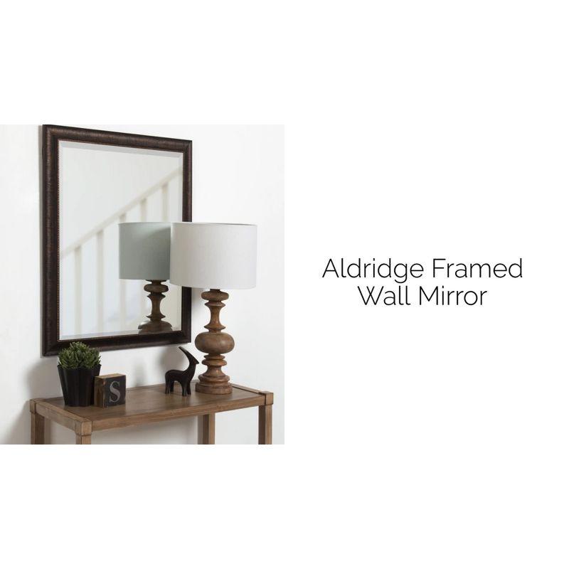 Aldridge Framed Wall Mirror Bronze - Kate and Laurel