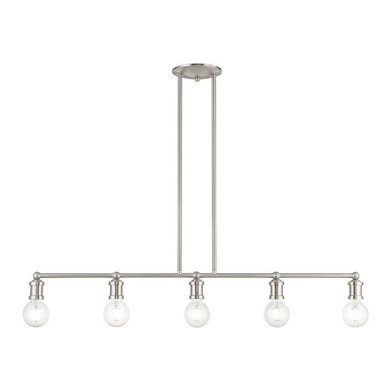 Livex Lighting Lansdale 5 - Light Chandelier in  Brushed Nickel