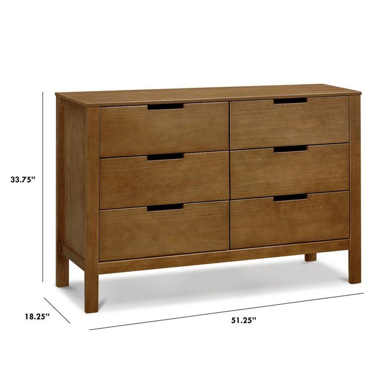 Colby 6 Drawer 51.25" W Double Dresser