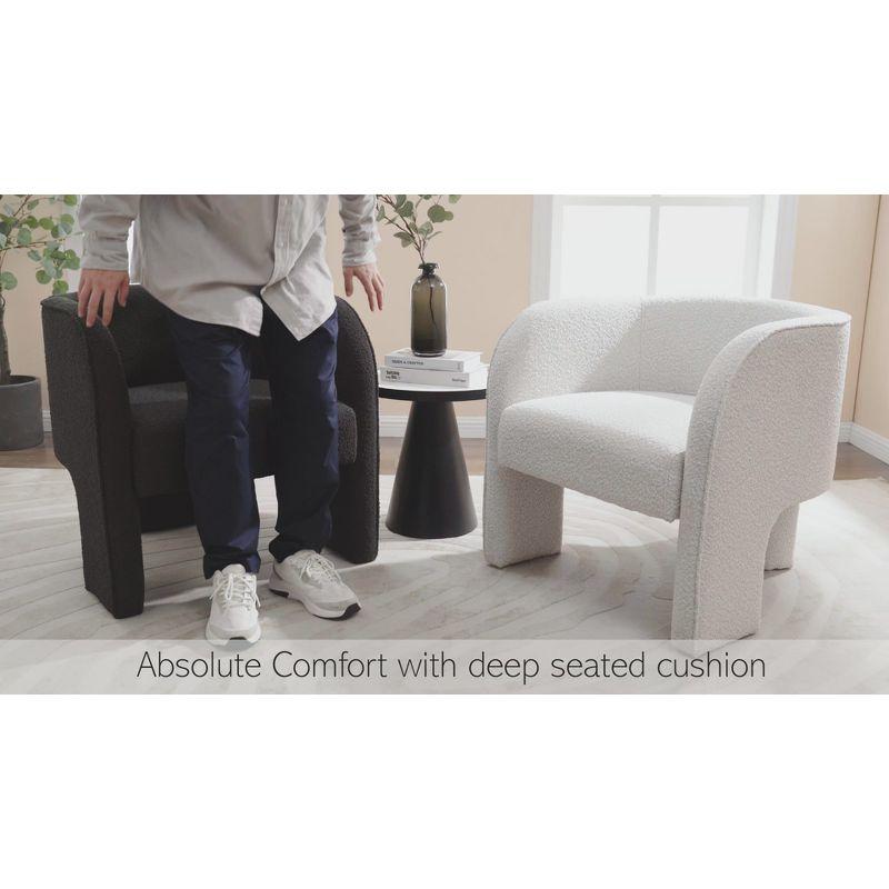 New Pacific Direct Matteo Fabric Accent Arm Chair
