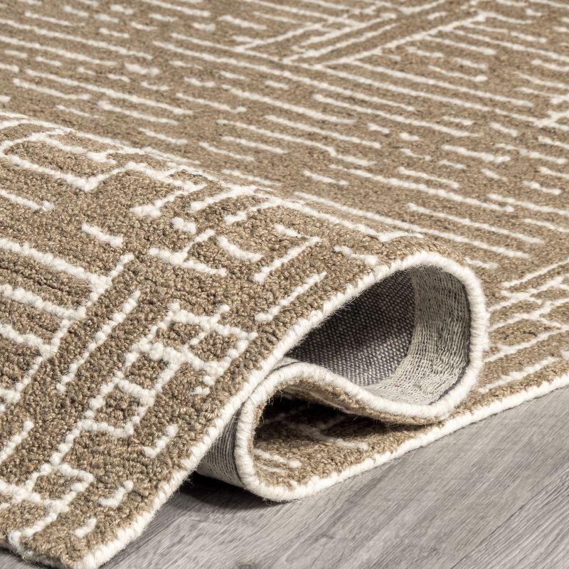 Arvin Olano x Rugs USA - Hive Jute and Wool Indoor Area Rug