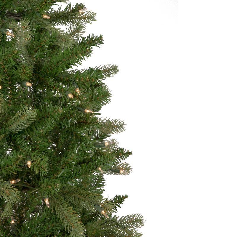 7.5' Pre-Lit Wicklow Noble Fir Artificial Christmas Tree Clear Lights