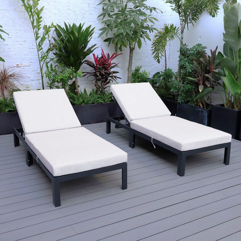 Outdoor Metal Chaise Lounge