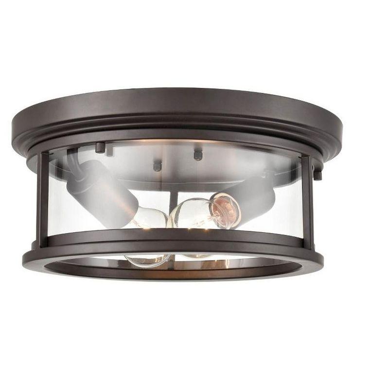 Millennium Lighting Bresley 2 - Bulb Outdoor Flush Mount