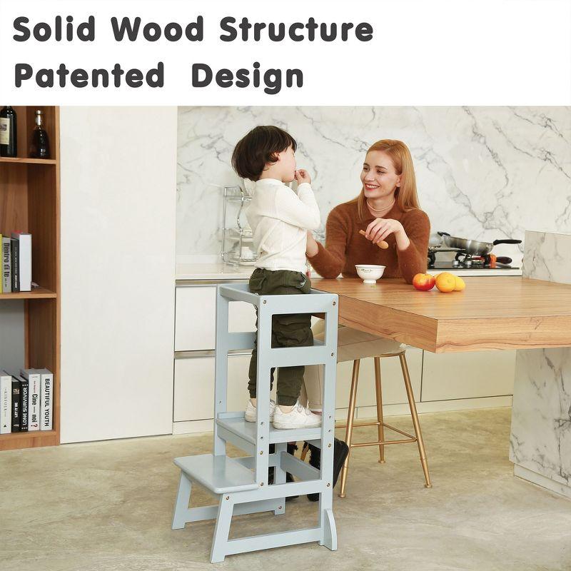 SDADI White 2 - Step Stool