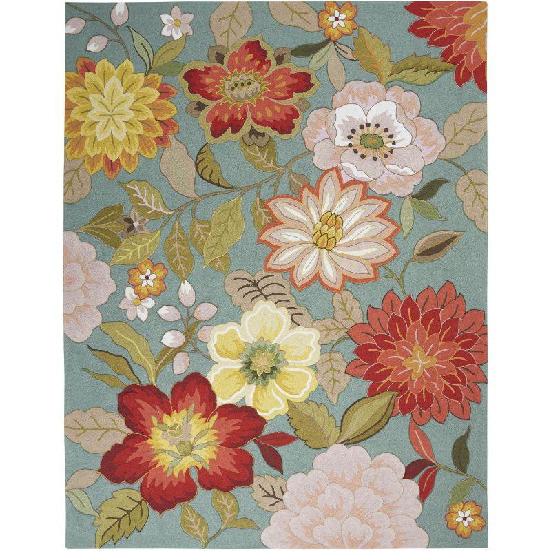 Nourison Fantasy Blooiming Floral Area Rug