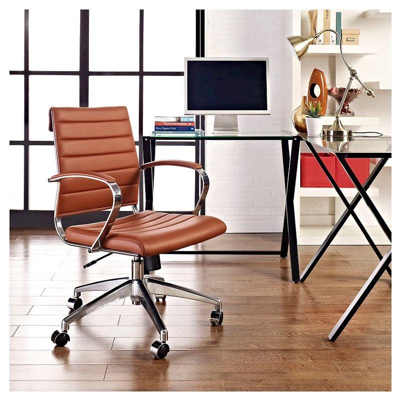 Modway Modway Jive Ribbed Mid-back Executive Office Chair