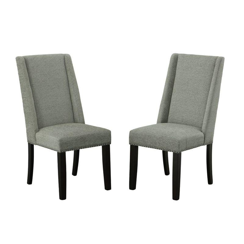 Carolina Living Set of 2 Laurant Upholstered Dining Chairs