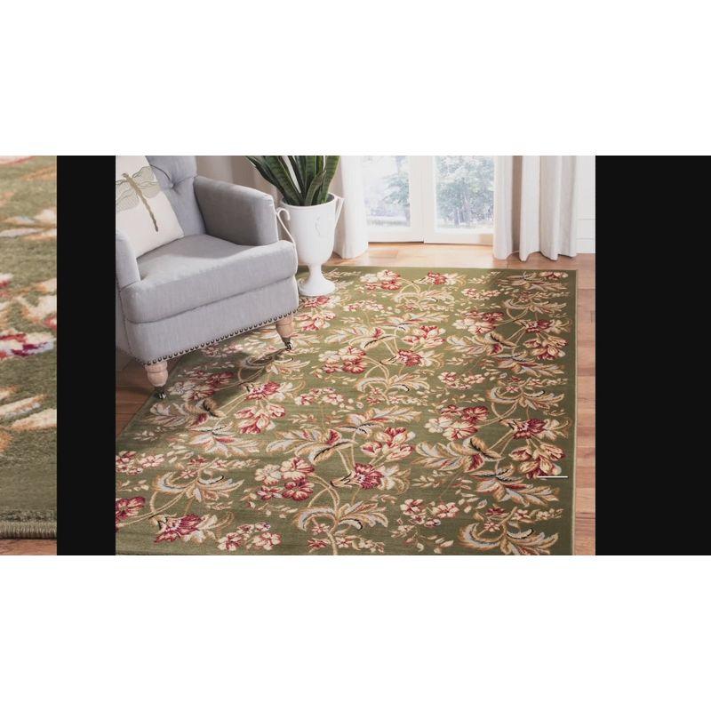 Lyndhurst LNH326 Power Loomed Accent Rug - Sage - 3'3"x5'3" - Safavieh