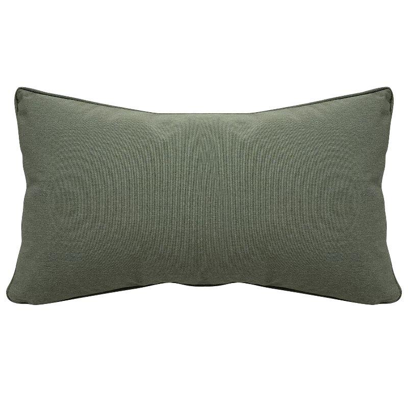 RightSide Designs Herb Garden-Parsley Sage Rosemary Thyme Indoor/Outdoor Lumbar Throw Pillow