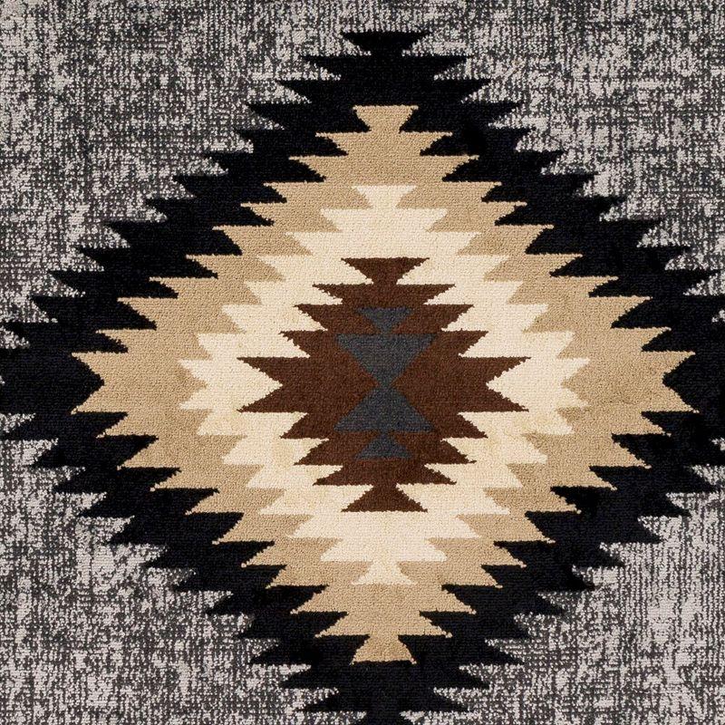 Mark & Day Oxbow 7'10"x11'2" Rectangle Woven Indoor Area Rugs Charcoal