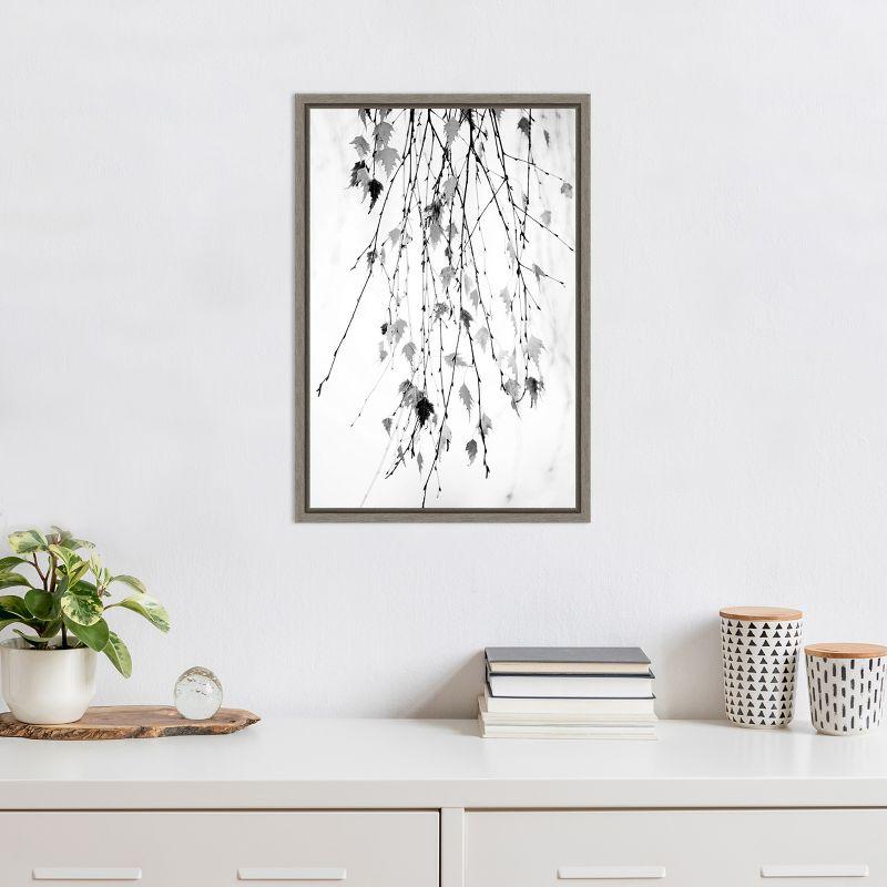 Amanti Art Hanging (Branches) by Rebecca Cozart Canvas Wall Art Print Framed 16 x 23-in.