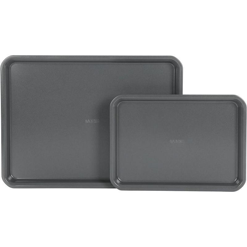 Babish Babish Non-Stick Carbon Steel 2 Piece Cookie Sheet Set