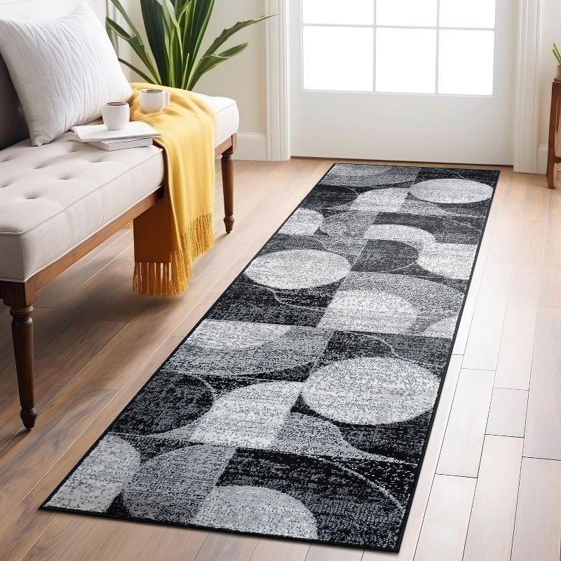 World Rug Gallery Modern Geometric Design Area Rug