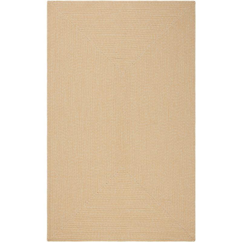 Braided BRD315 Hand Woven Area Rug - Beige/Tan - 5'x8' - Safavieh.