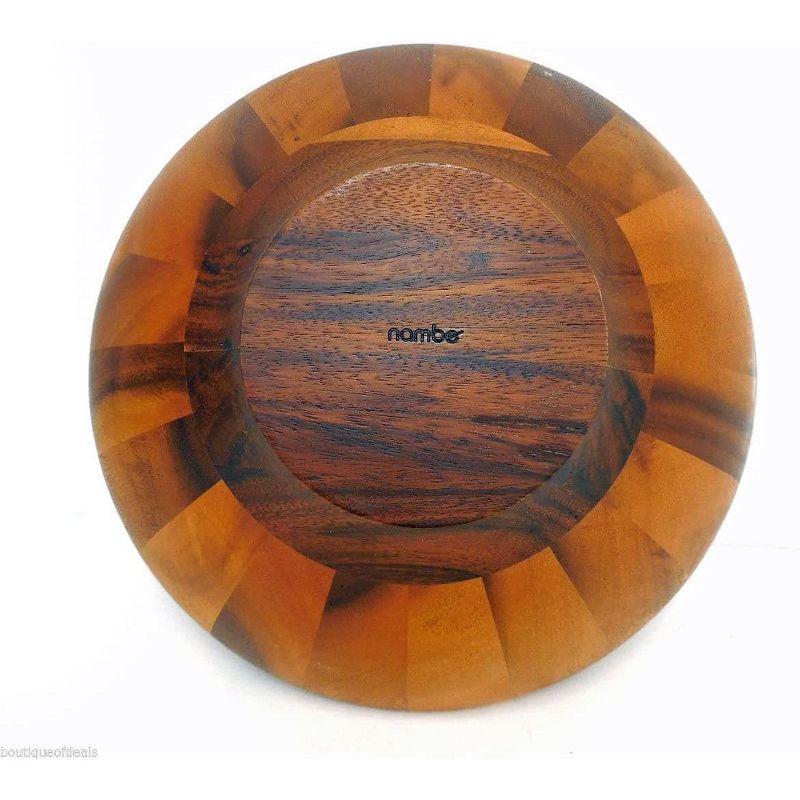 Bella Acacia Wood Salad Bowl with Servers