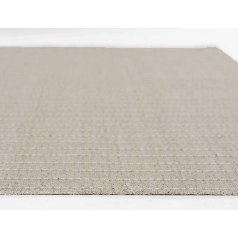 Ollie Top Stitch Woven Rug