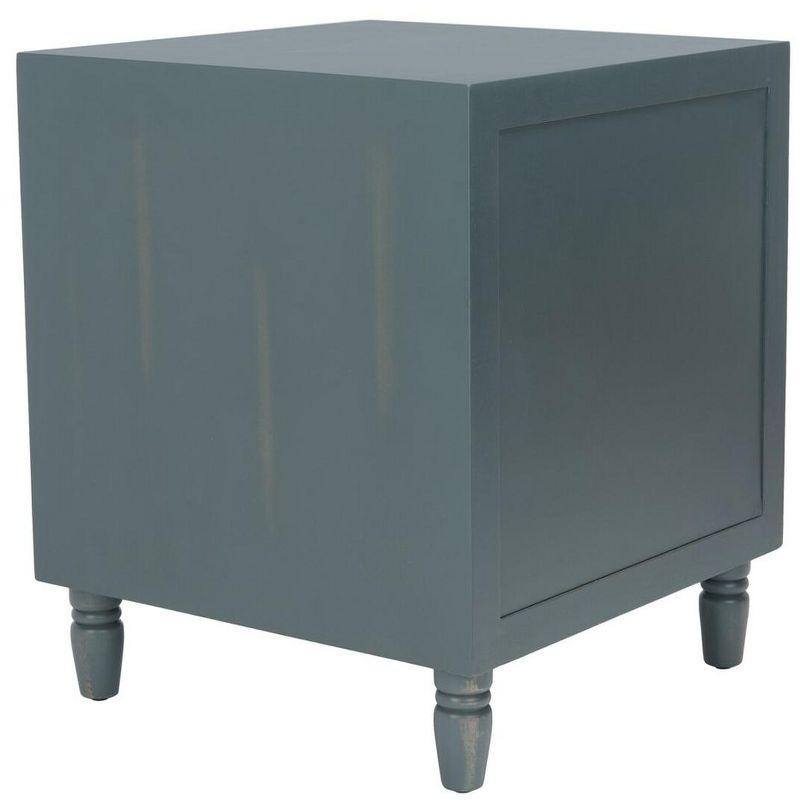 Blaise Nightstand with Storage - Dark Teal - Safavieh.
